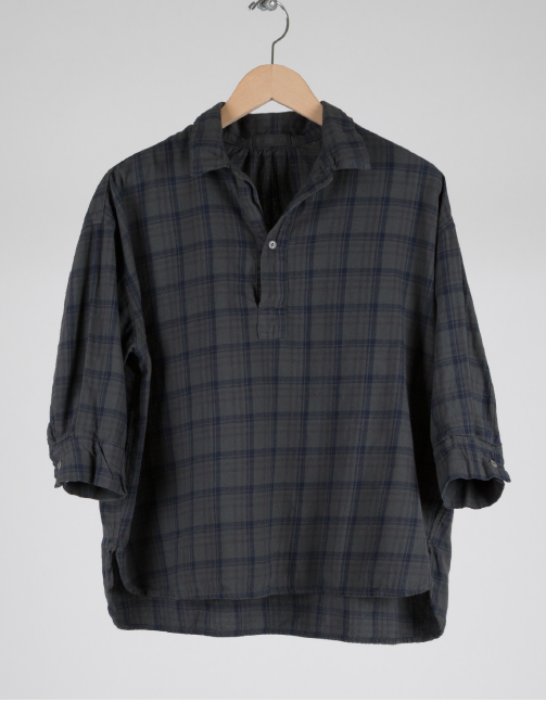 PLAID GIGI SHIRT IN IRON