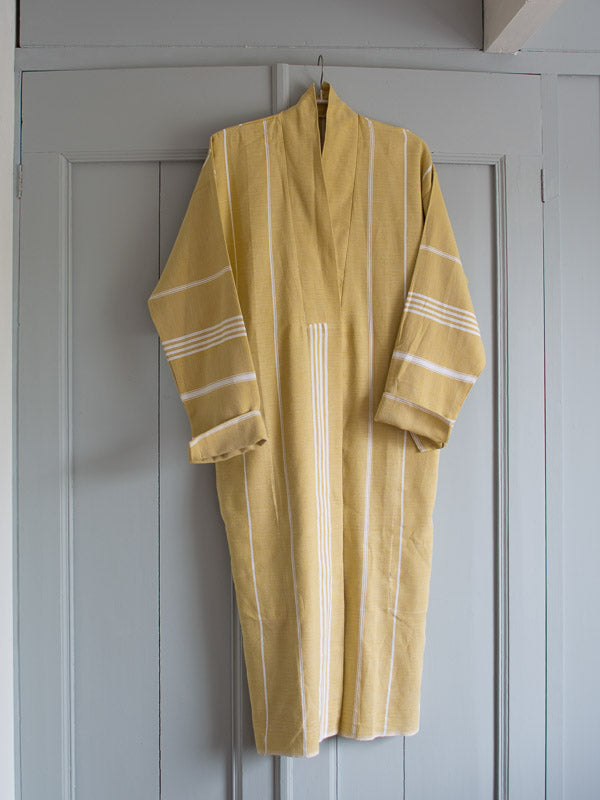 HAMMAM BATHROBE MUSTARD
