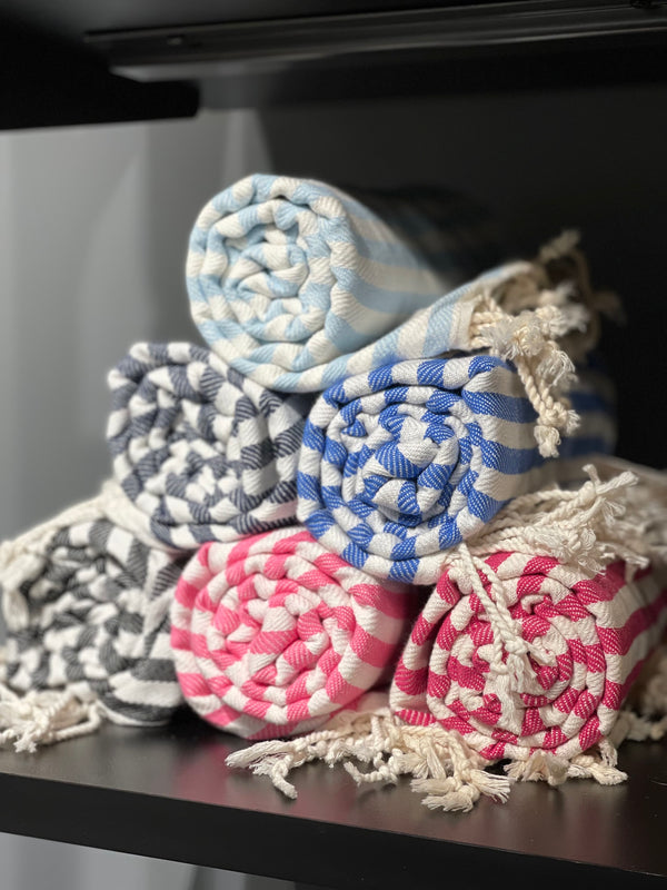 STRIPPY PESHTEMAL - BLACK