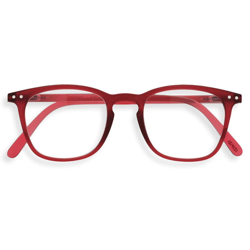 READING GLASSES #E ROSY RED