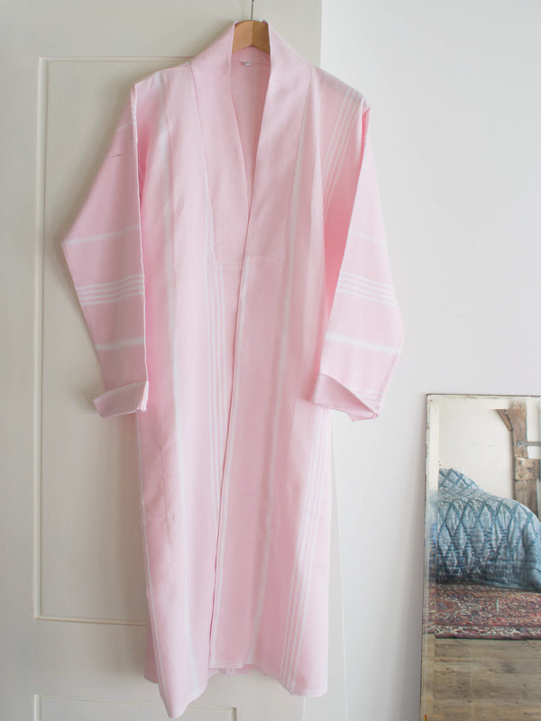 HAMMAM BATHROBE POWDER PINK