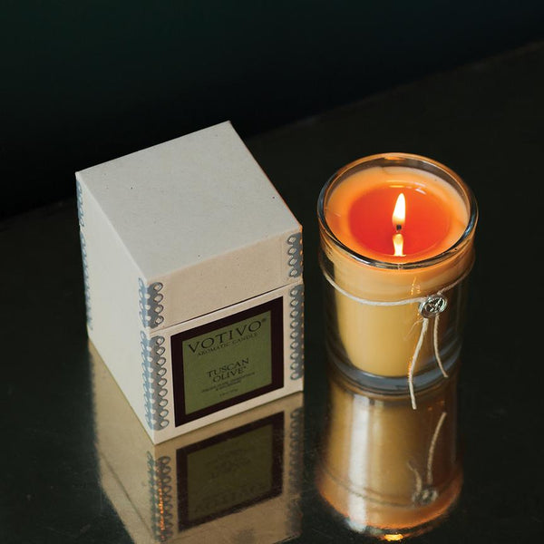 TUSCAN OLIVE CANDLE 6.8OZ
