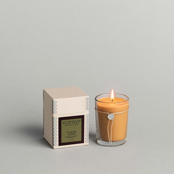 TUSCAN OLIVE CANDLE 6.8OZ
