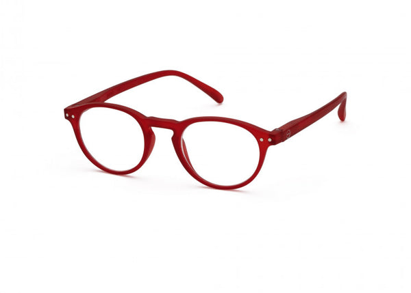 READING GLASSES #A RED CRYSTAL