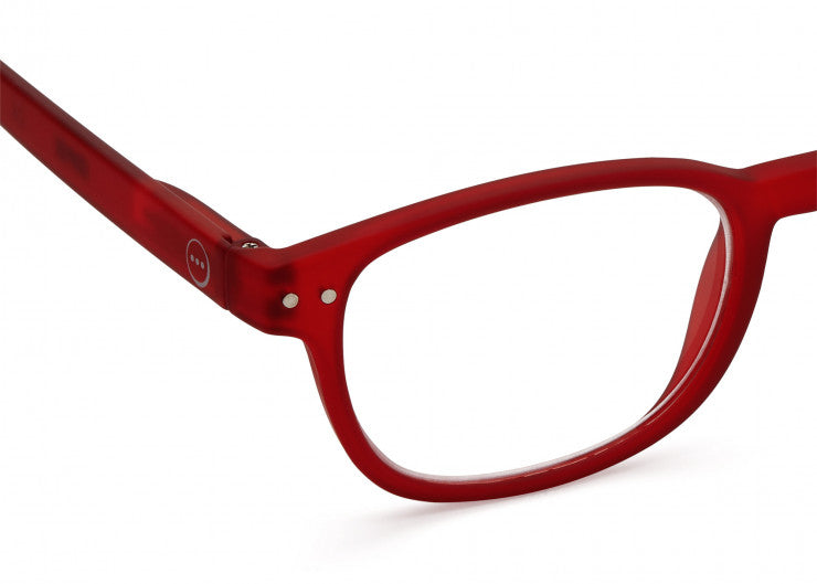 READING GLASSES #B RED CRYSTAL