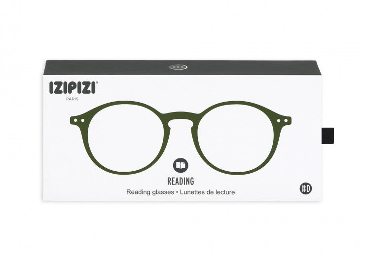 READING GLASSES #D KAKI GREEN