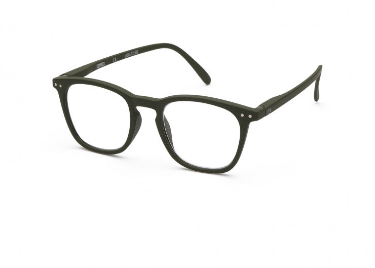 READING GLASSES #E KAKI GREEN