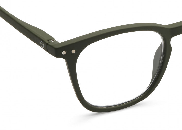 READING GLASSES #E KAKI GREEN