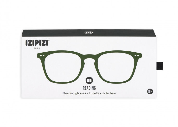 READING GLASSES #E KAKI GREEN