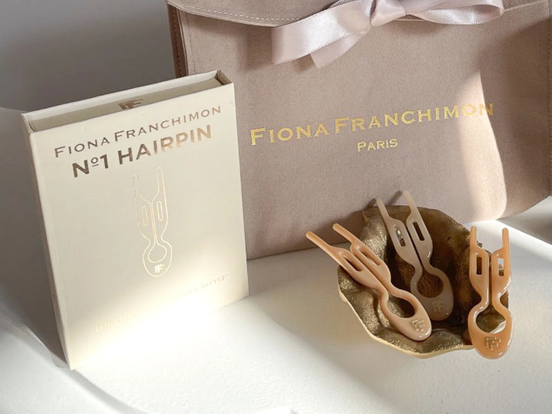 Nº 1 HAIRPIN - THE PARIS COLLECTION - Soft Beige, Satin Sand, Smooth Caramel