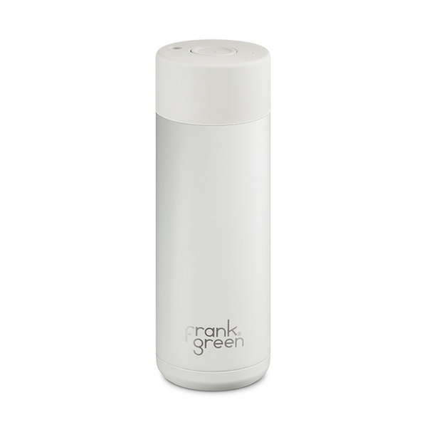 FRANK GREEN X ONE2ONE STUDIO Reusable Stainless Steel Bottle in Coconut White