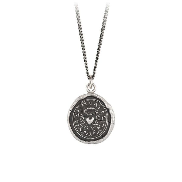 STERLING SILVER TALISMAN NECKLACE - TRUE SELF