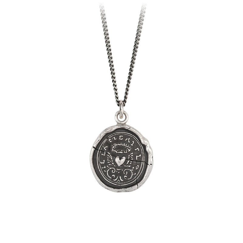 STERLING SILVER TALISMAN NECKLACE - TRUE SELF